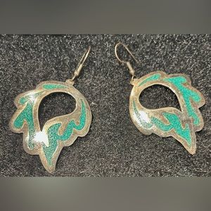 Turquoise and Silver earrings